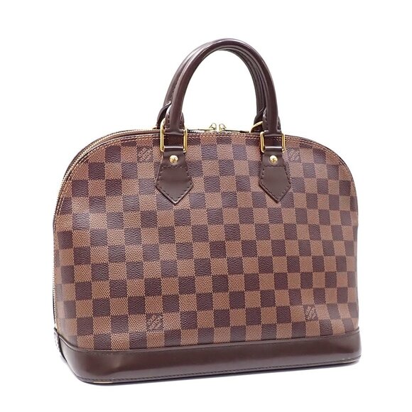 LOUIS VUITTON Brown Damier Alma Bag - Picture 1 of 8